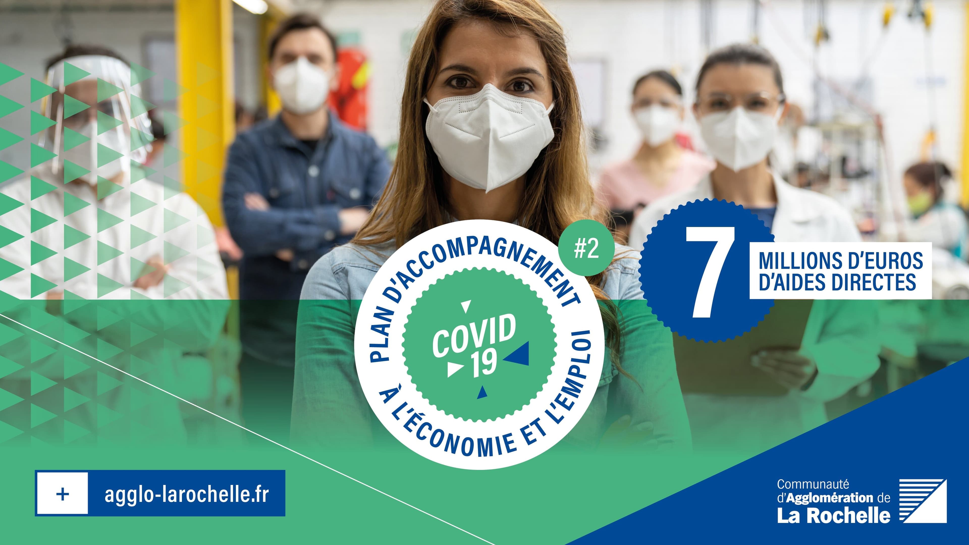 Plan d’accompagnement à l’économie et l’emploi : 7 millions d’euros d’aides directes !