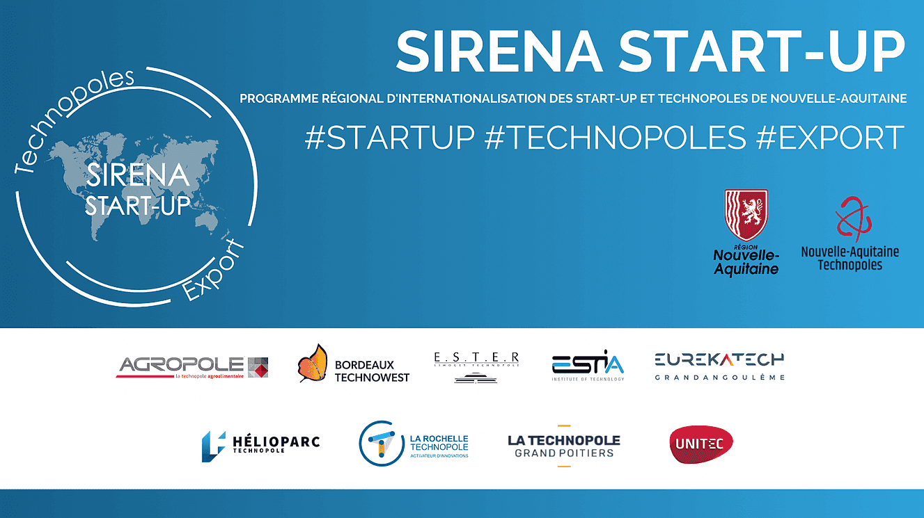Un accompagnement à l’international avec le programme export “SIRENA START-UP 2” (2021-2022)
