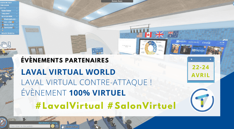 Laval Virtual : cette année, un salon 100% virtuel