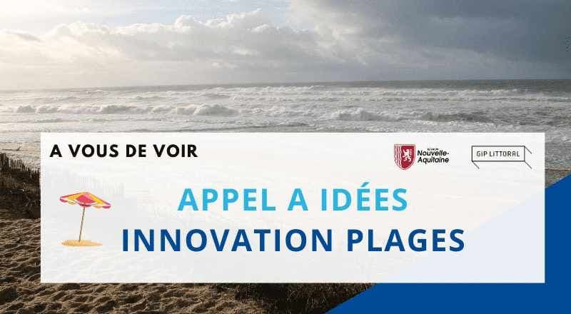 [AAI] "Innovations Plages" initiatives de rebonds pour la Nouvelle-Aquitaine
